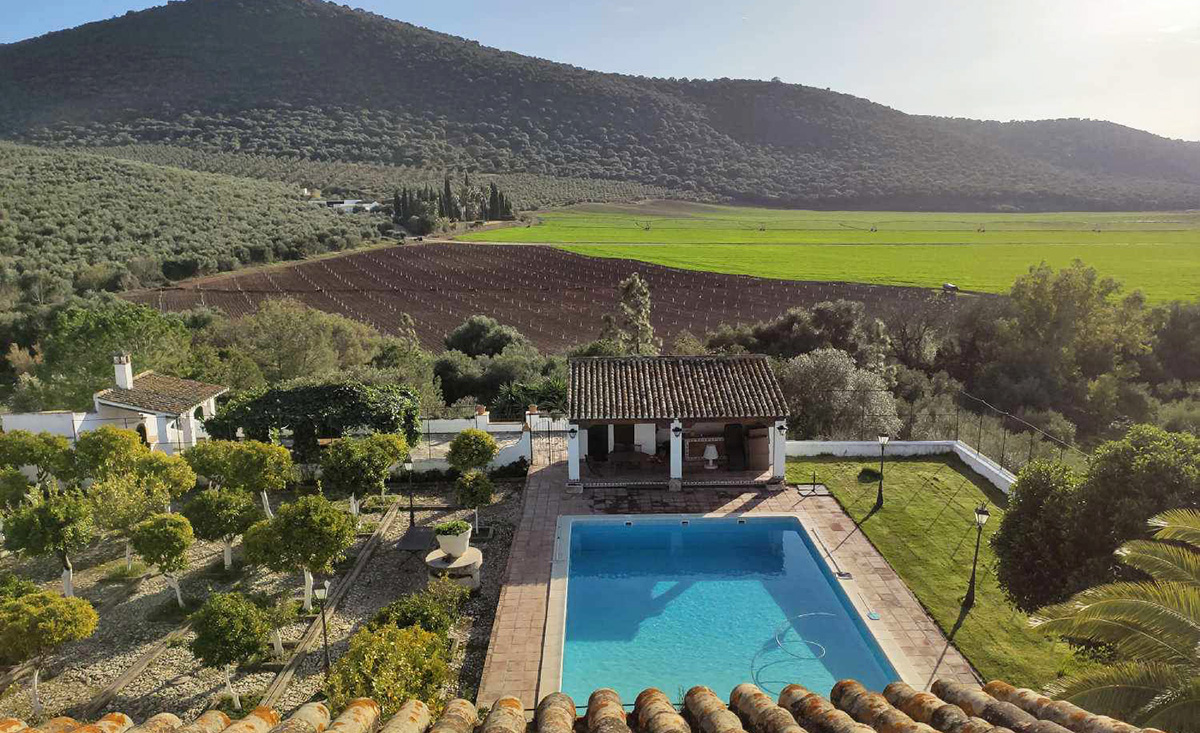 swimming pool finca las rosas de santa ana