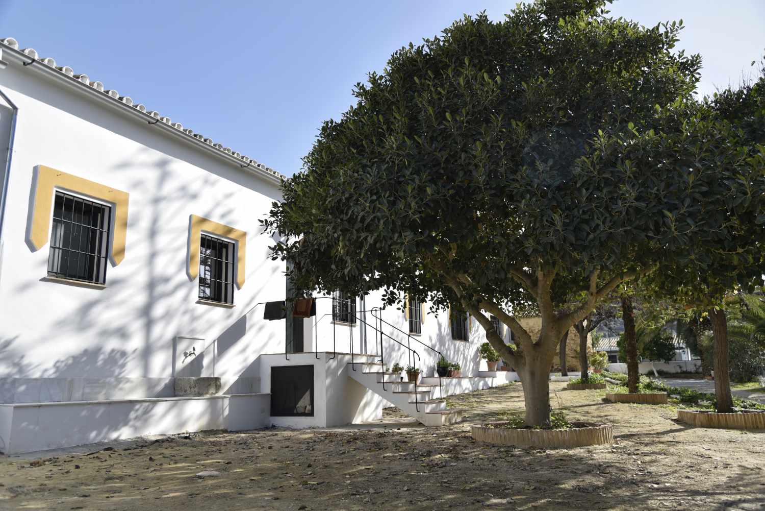 Entrada de las habitaciones